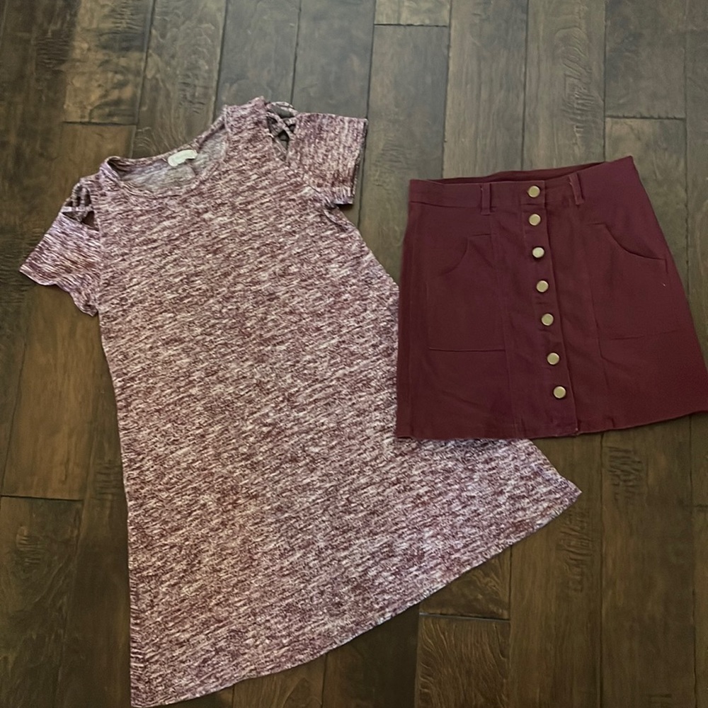 Altar’d State size medium dress and skirt